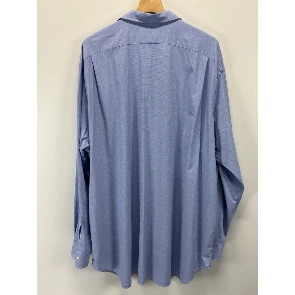 Polo Ralph Lauren Performance Shirt Sz 4XLT Big & Tall Men's Glen Plaid